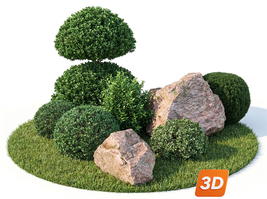 Mini Garden Skp Files 